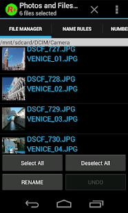 Photos and Files Renamer Pro - screenshot thumbnail