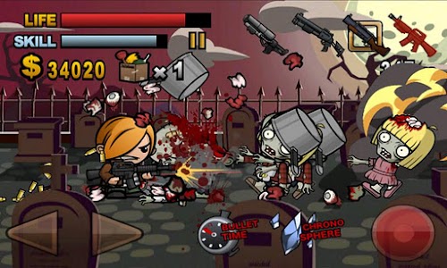 Android application Biofrenzy: Frag The Zombies!! screenshort