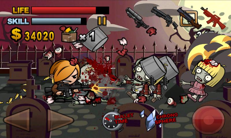 Biofrenzy: Frag The Zombies!! Screen 1