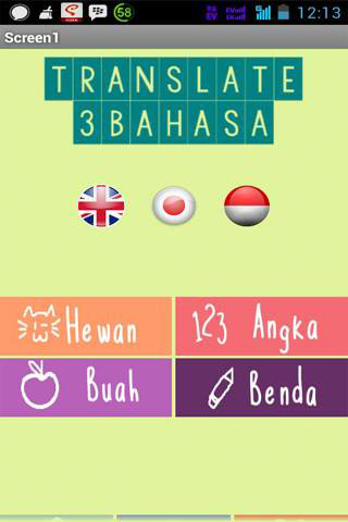 Translate 3 Bahasa