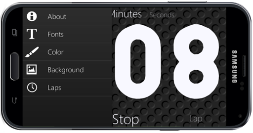 【免費個人化App】秒錶帶大的數字-APP點子