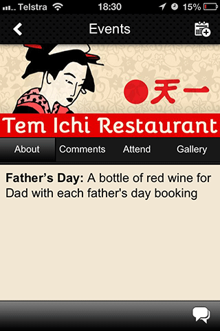 【免費商業App】Tem Ichi Japanese Restaurant-APP點子