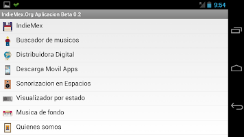 Anteprima screenshot di IndieMex.Org: Red de Difusion APK #3