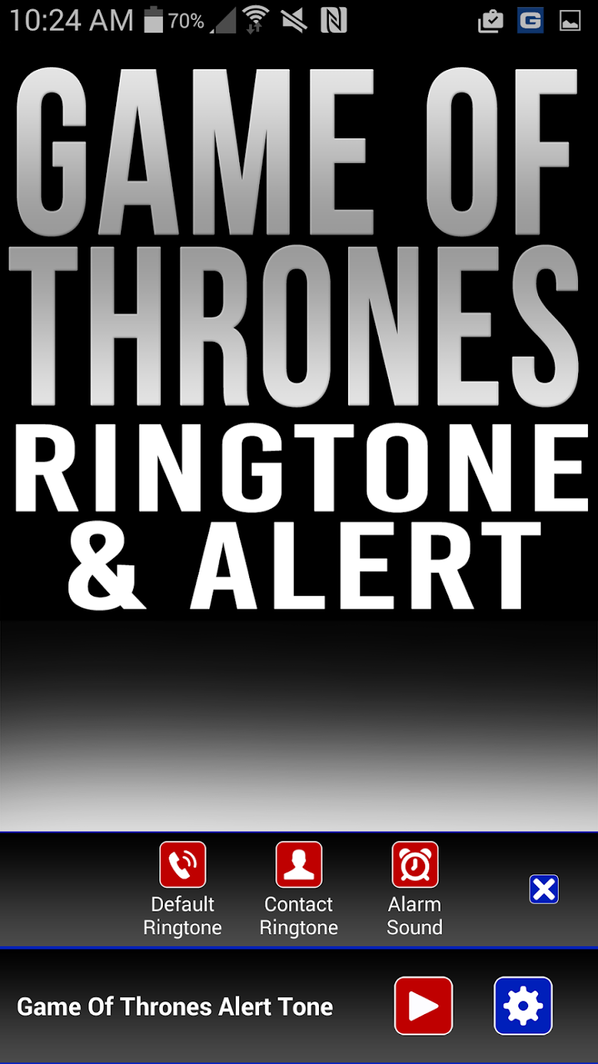 Game of Thrones Theme Ringtone Screen 2