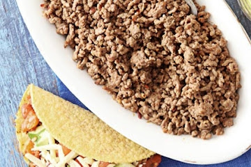 Tex-Mex beef tacos