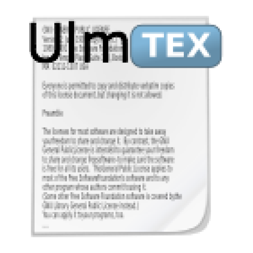 UlmTeX - Complete LaTeX Editor LOGO-APP點子