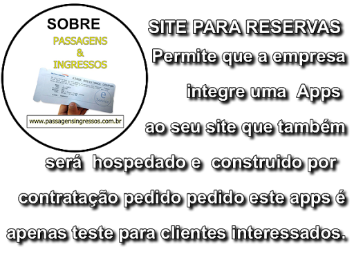 Passagens Ingressos