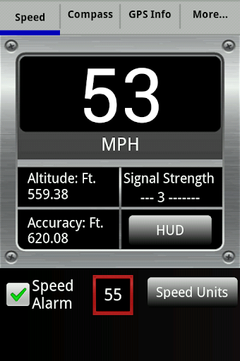 Accu Speedometer