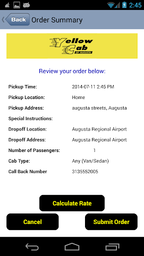 免費下載交通運輸APP|YellowCab of Augusta app開箱文|APP開箱王