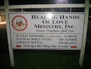 Healing Hands of Love Ministry Sign