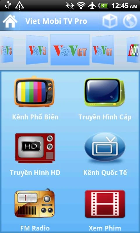 Viet Mobi TV Pro - screenshot