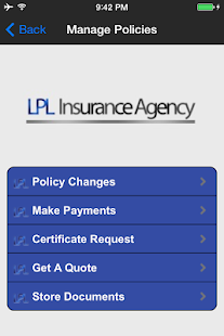 LPL Insurance Screenshots 1