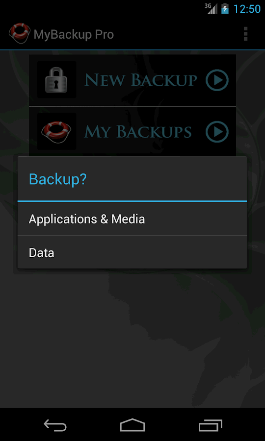 My Backup Root - screenshot