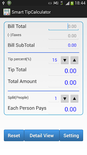 Tip Calculator 팁 계산기