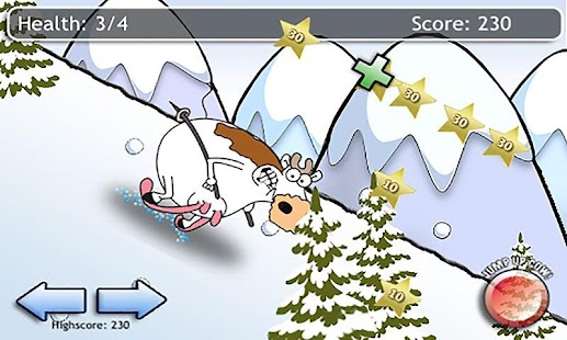 The Crazy Skiing Cow - náhled