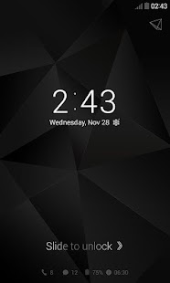 Simple Black Dodol Theme