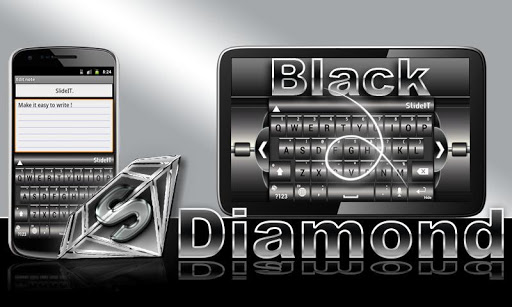 SlideIT Black Diamond Skin