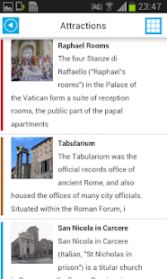 Rome Offline Map Guide Hotels Screenshots 10