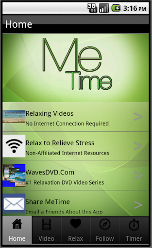 【免費生活App】MeTime Waves-APP點子