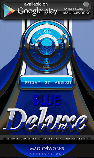 【免費生活App】GO Locker Theme Blue Deluxe-APP點子