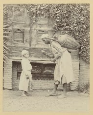 Jongen en een waterdrager, Caïro