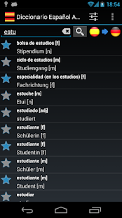 Offline Spanish German Dict.