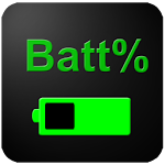 Cover Image of ダウンロード バッテリーのパーセンテージを表示 1.9.1 APK