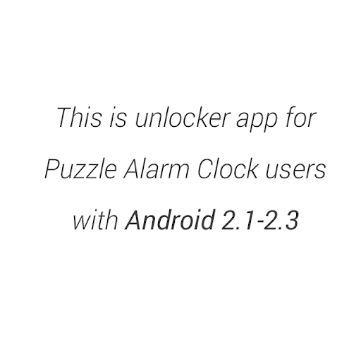 [OLD] Puzzle Alarm Unlocker