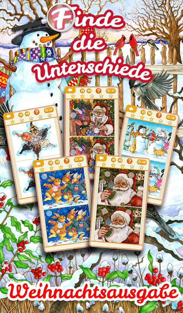 Android application Find the Differences Christmas screenshort