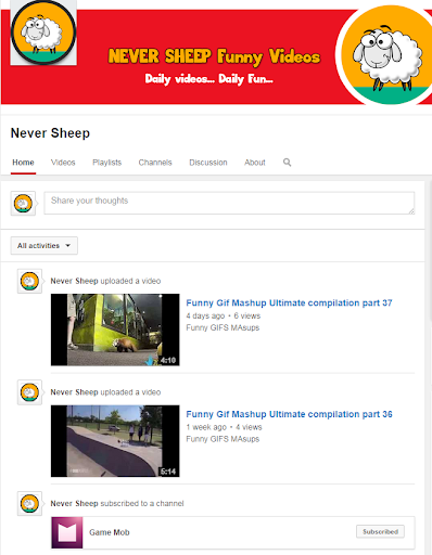 Never Sheep Funny Gif Videos