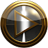 gold platinum poweramp skin3.12 (Paid)
