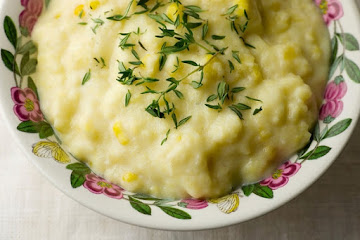 Polenta with Corn and Thyme