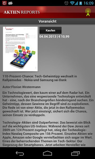 【免費財經App】DER AKTIONÄR - Börsenmagazin-APP點子