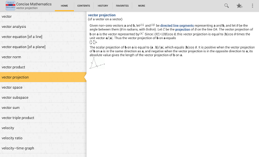 Oxford Mathematics Dictionary Screenshots 3