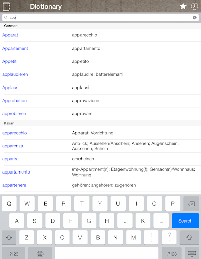 【免費教育App】German Italian Dictionary-APP點子