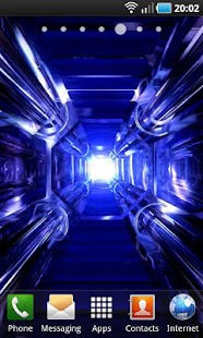 Lastest SciFi 3D Tunnel Effect LWP APK
