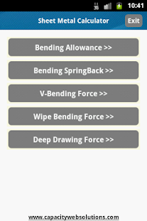 Free Sheet Metal Calculator App APK for Android