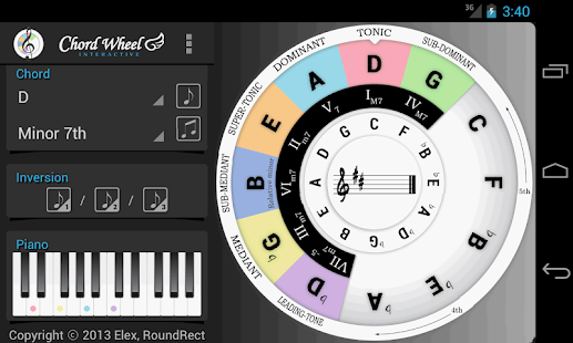 Chord Wheel : Circle of 5ths(圖5)-速報App