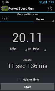 Pocket Speed Gun Screenshots 1