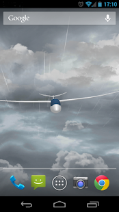 Flight in the sky 3D with weather live wallpaper(圖5)-速報App