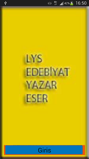 LYS EDEBİYAT YAZAR-ESER