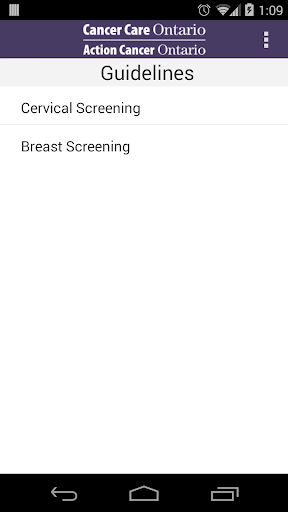 Cancer Screening