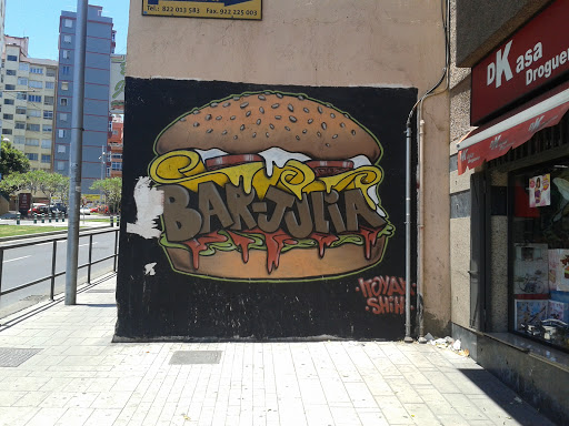 Mural Hamburguesa