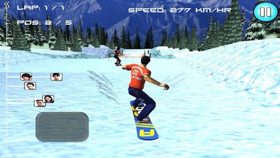 SnowBoard Racing 3D Game