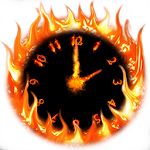 Cover Image of Download Fire Clock With Alarm 3.0 APK