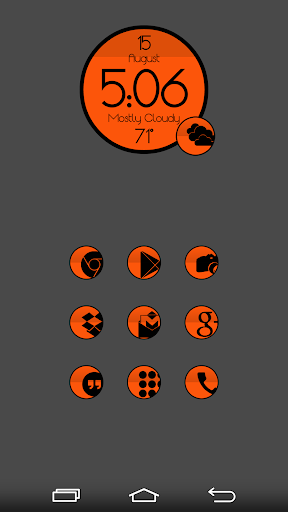 【免費個人化App】SC 164 Slipped Orange-APP點子