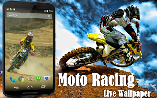 Moto Racing Live Wallpaper