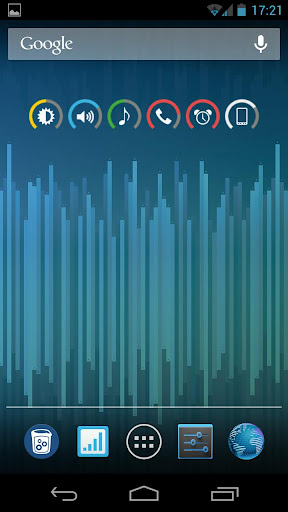 Slider Widget - Volumes