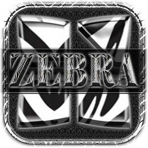 Next Launcher 3D Theme Zebra