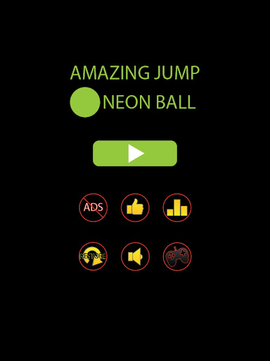 Amazing Jump Neon Ball